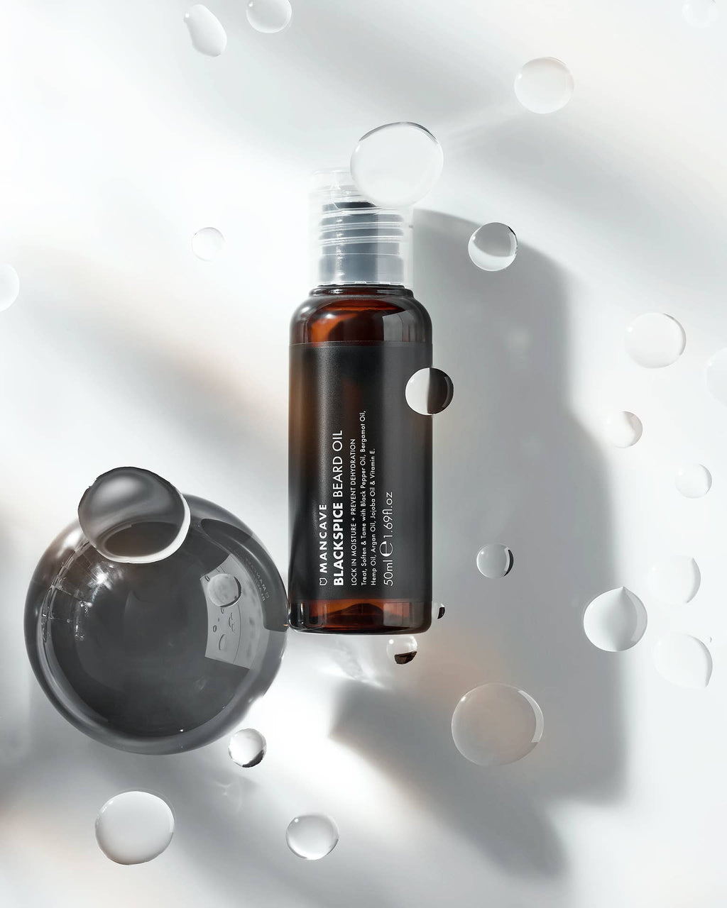 Blackspice Beard Oil, 50ml, Christmas Gift for Him