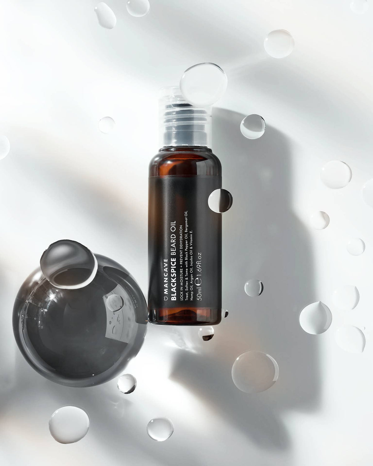 Blackspice Beard Oil, 50ml, Christmas Gift for Him