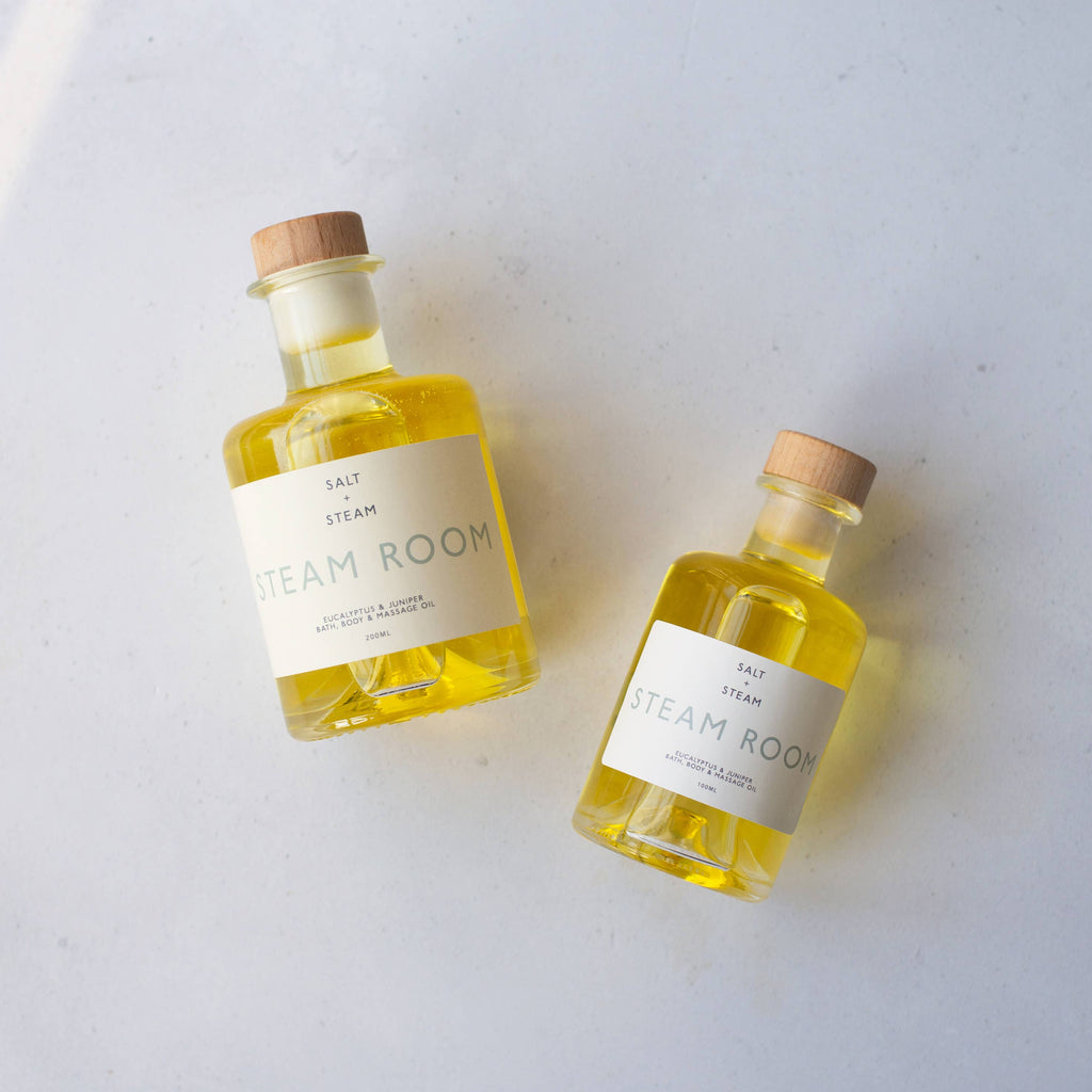 Steam Room - Eucalyptus Bath & Body Oil 100ml & 200ml: 200ml