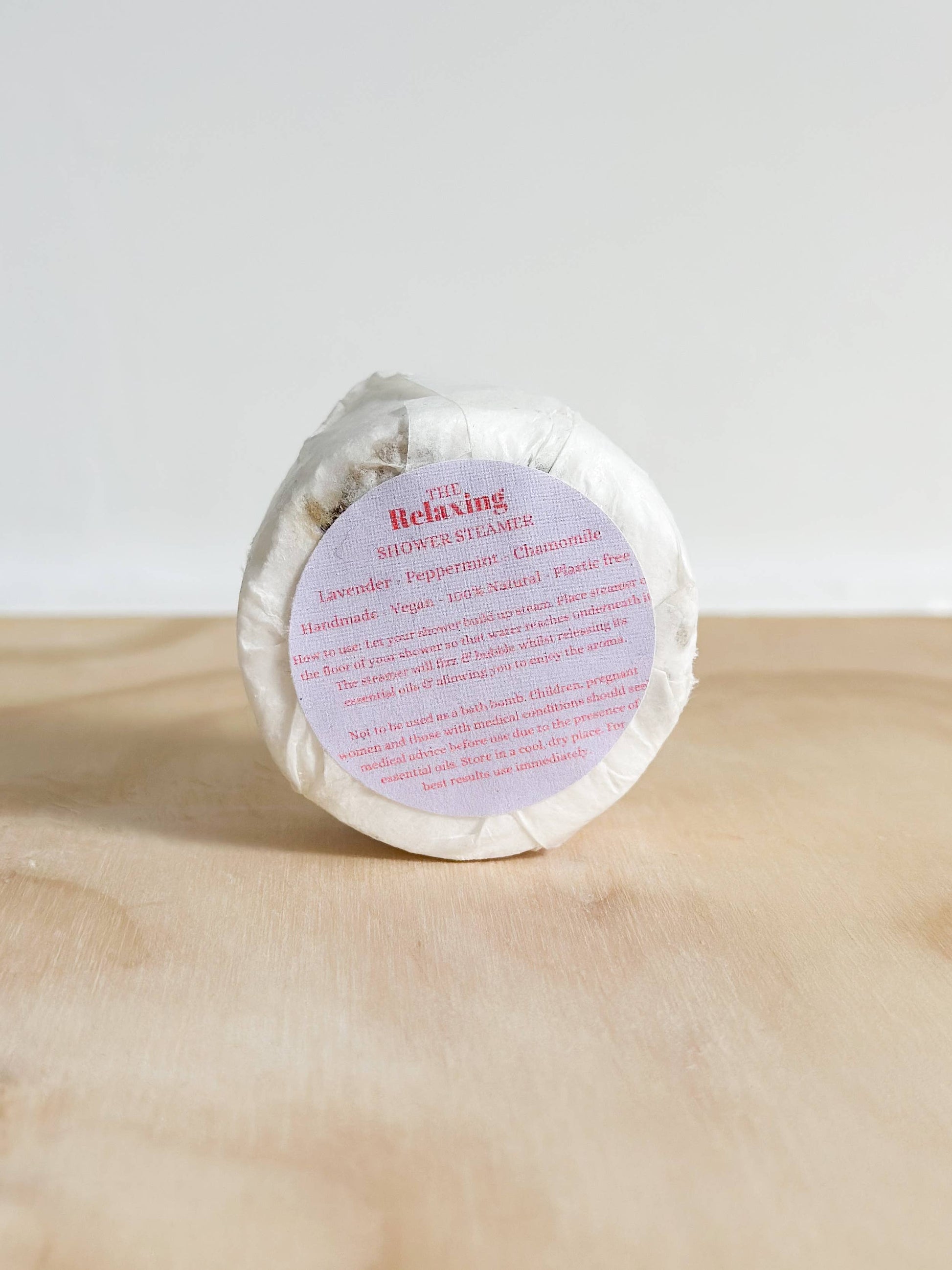 The Relaxing Shower Steamer: Naked