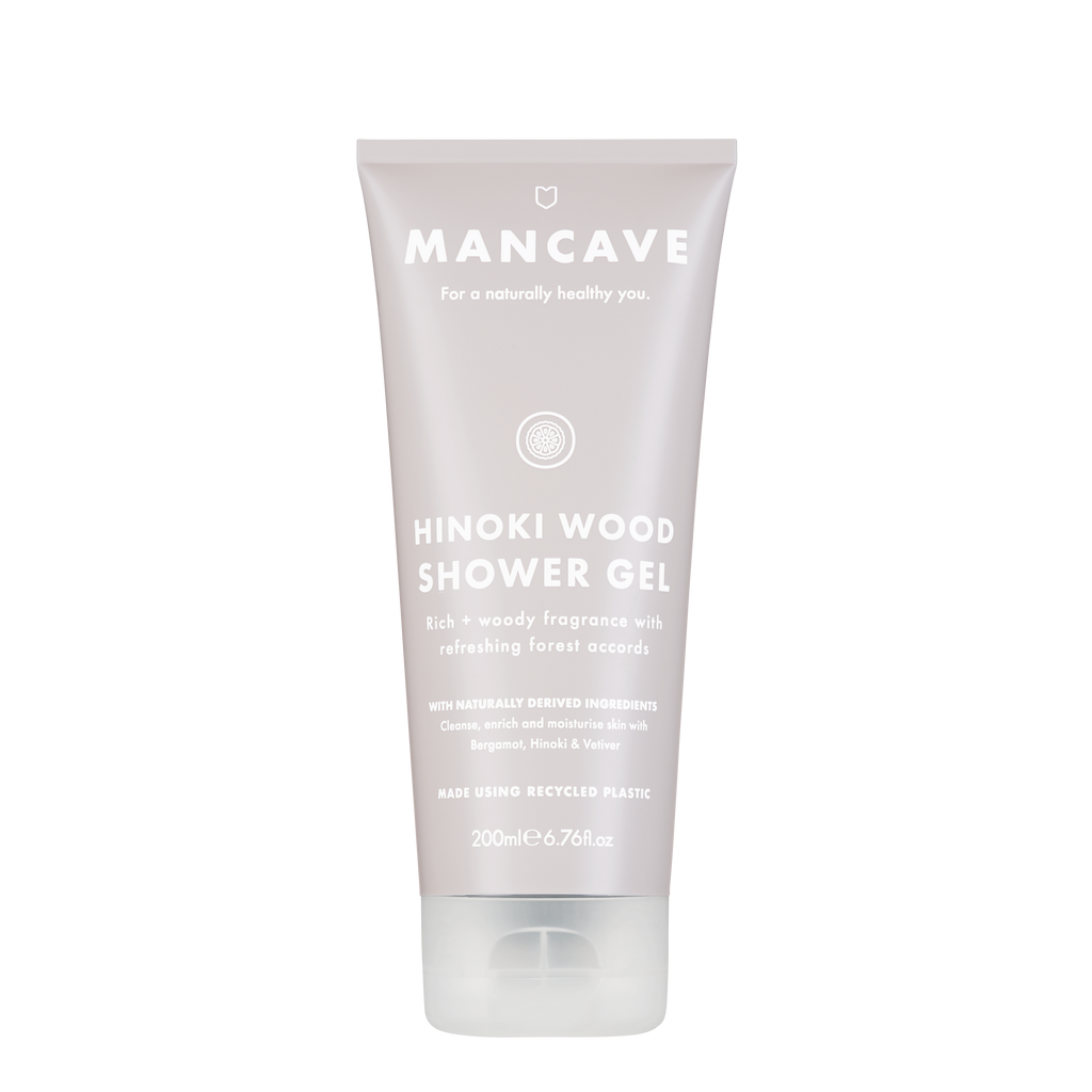 Hinoki Wood Shower Gel 200ml, Mens Shower Gel, Mens Gifts