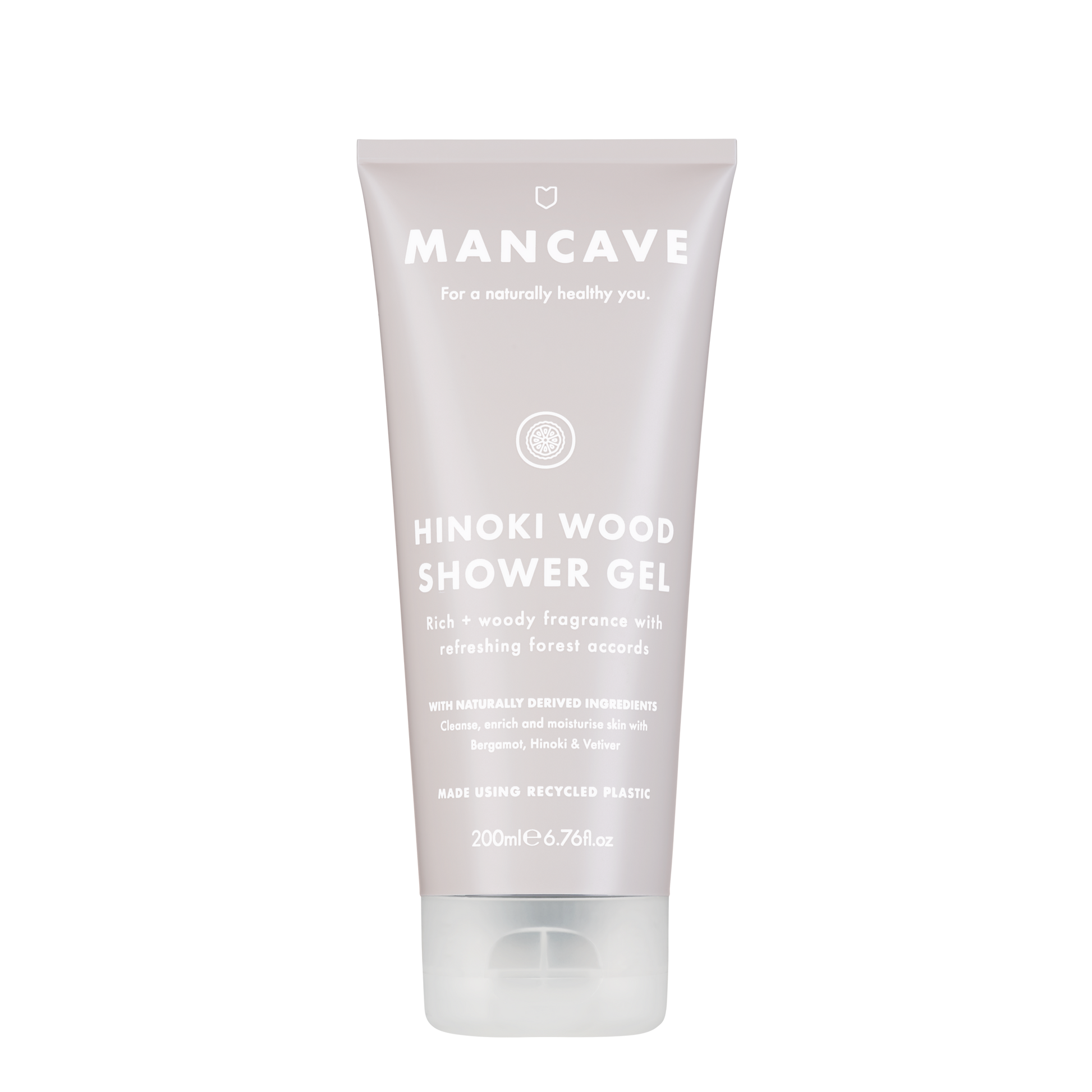 Hinoki Wood Shower Gel 200ml, Mens Shower Gel, Mens Gifts