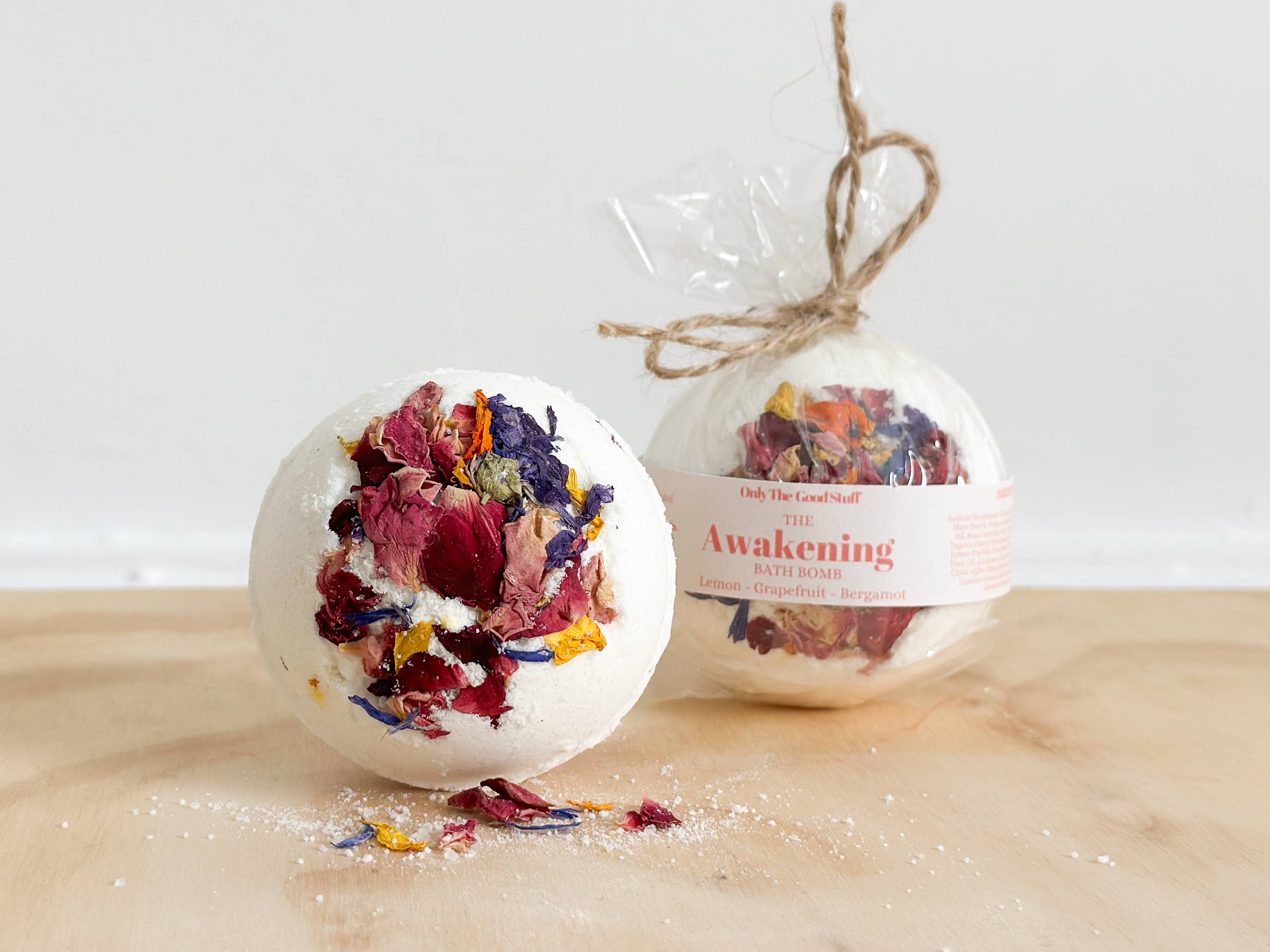 Bath Bombs- Natural & Plastic-free: The Therapeutic Bath Bomb