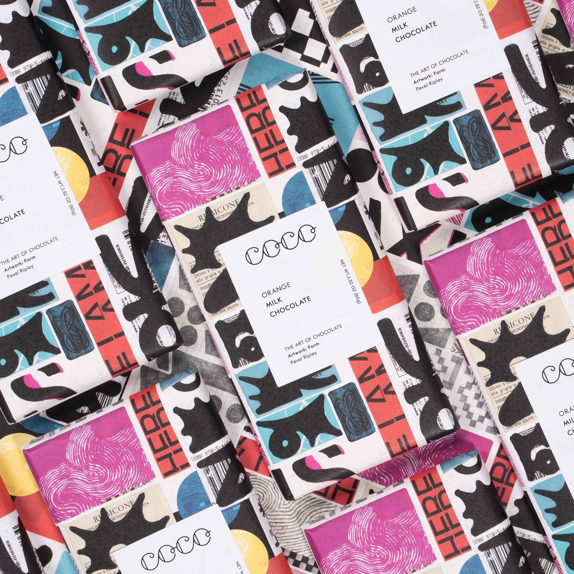 Orange Milk Chocolate Bar