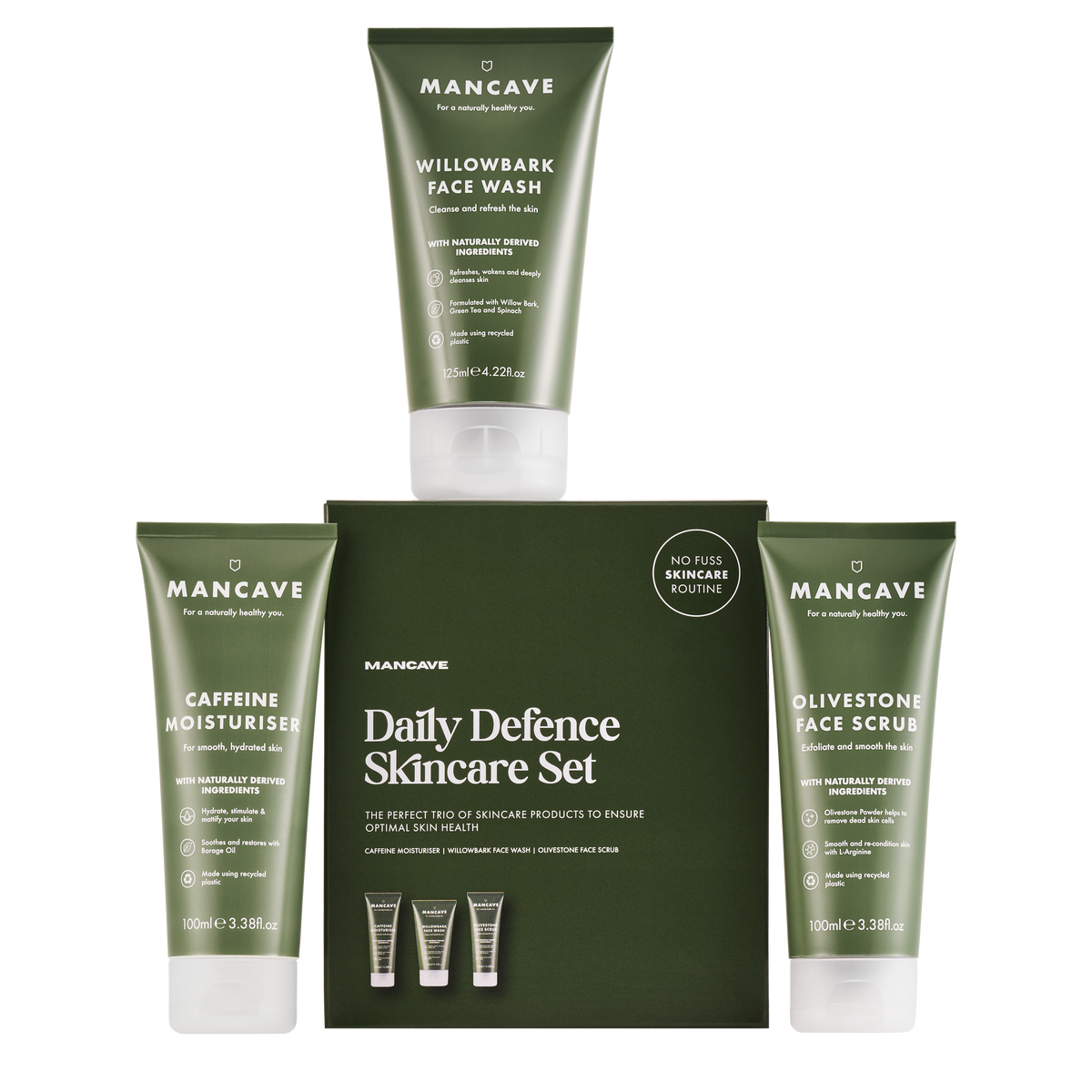 Daily Defence Skincare Kit, Christmas Gift for Him