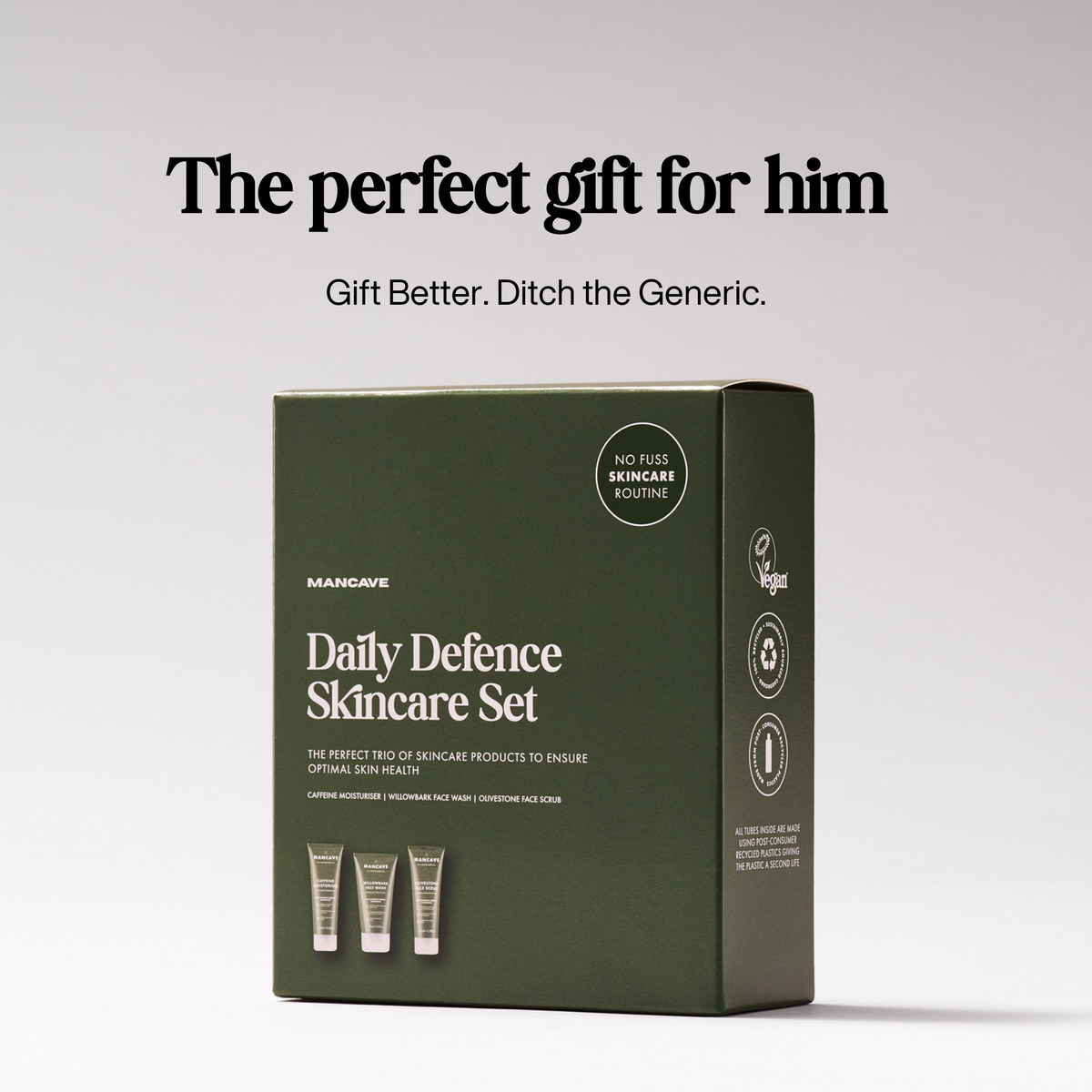Daily Defence Skincare Kit, Christmas Gift for Him