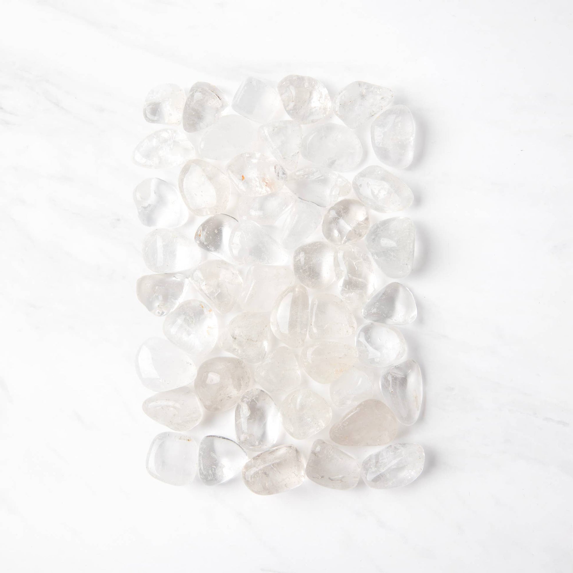 Tumbled & Polished Gemstone: Mountain Quartz
