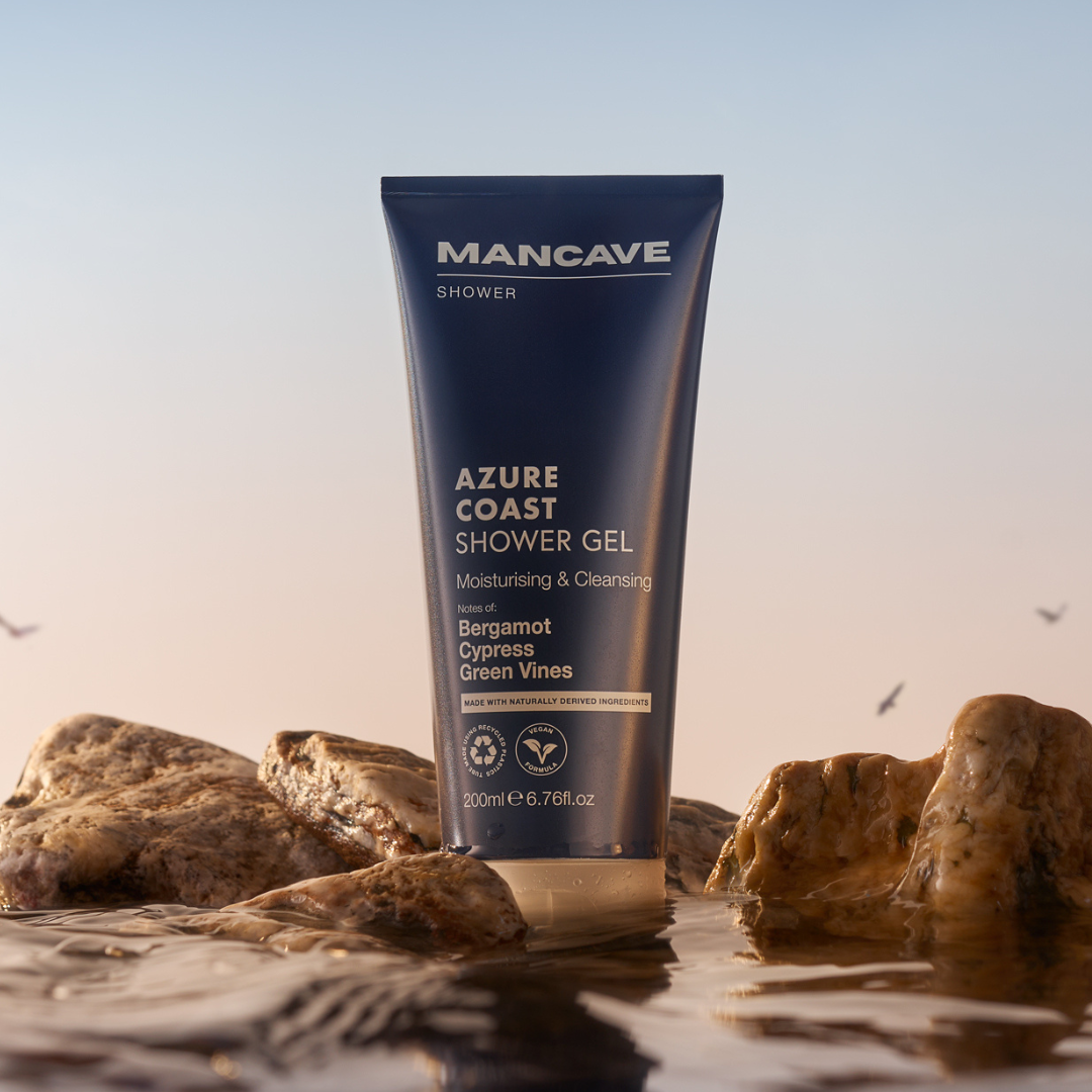 Azure Coast Shower Gel 200ml, Christmas Gift for Him