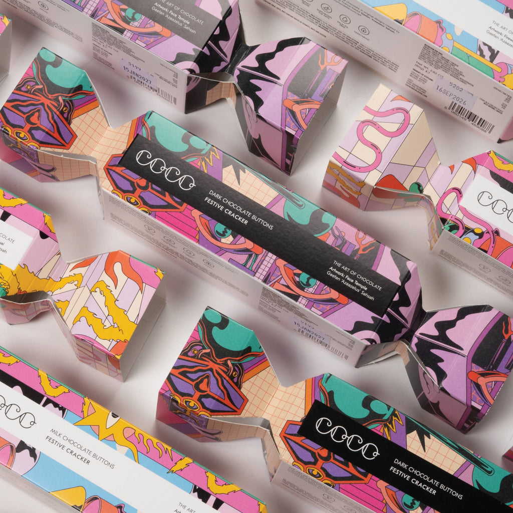 Festive Cracker - Milk Chocolate Buttons