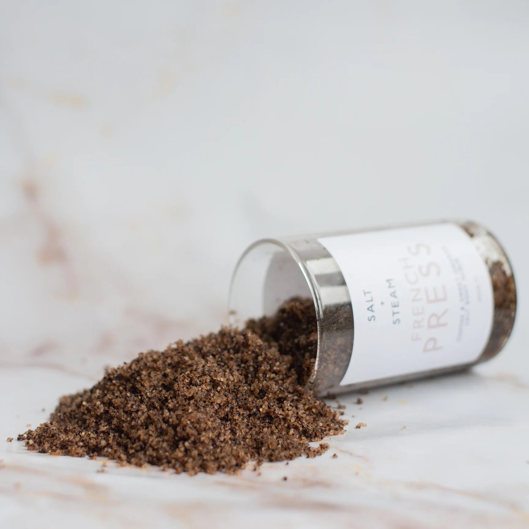 French Press Salt Body Scrub