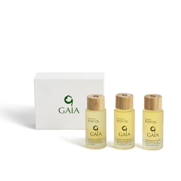 Gaia Mini Body Oil Trio