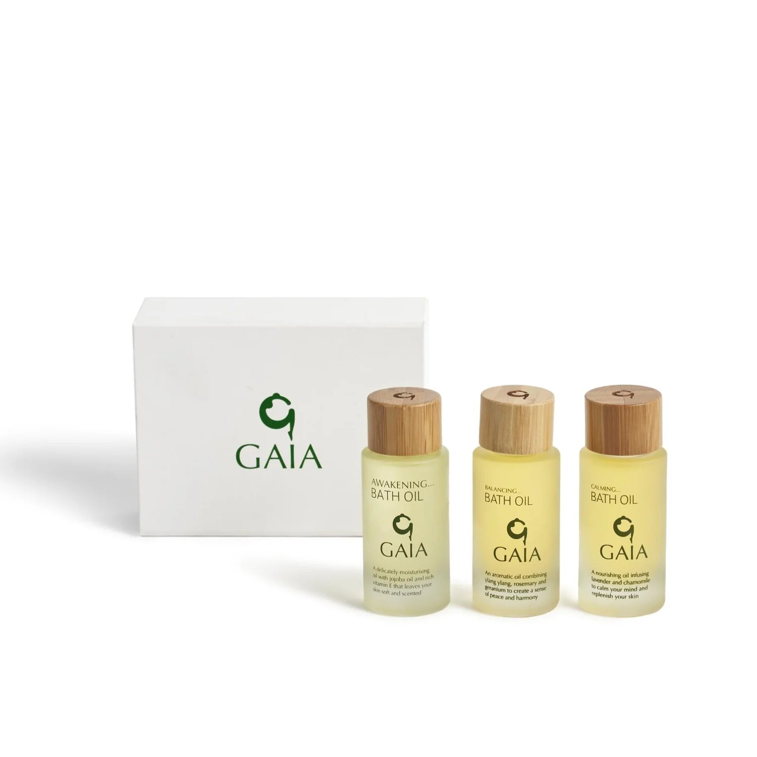 Gaia Mini Bath Oil Trio