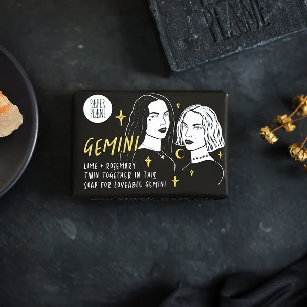 Gemini Star Sign Zodiac Bar - Natural and Vegan Horoscope Soap