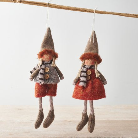 Fabric Hanging Kids Dolls