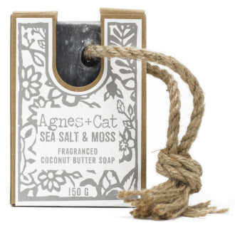 Soap on a Rope Sea Salt and Moss