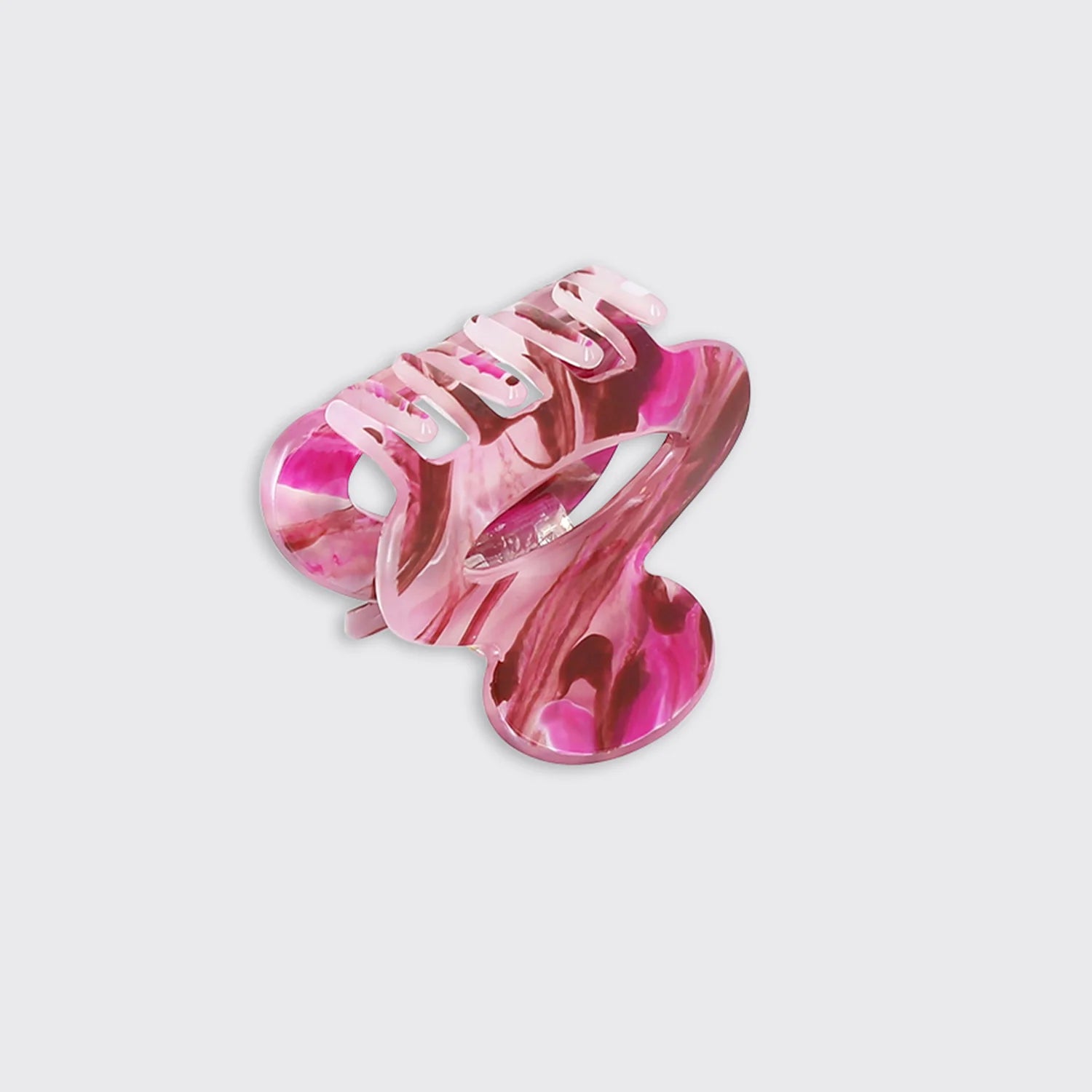Small Claw Clip - Raspberry