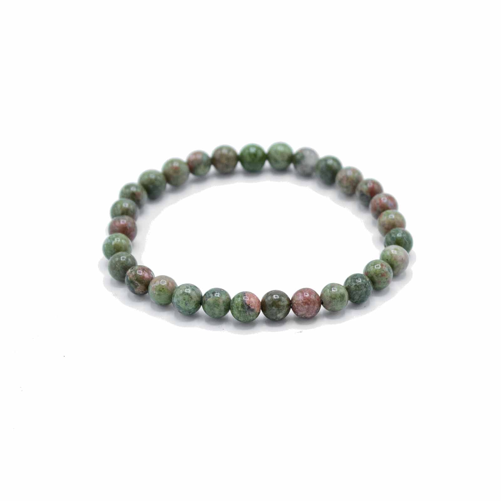 Gemstone Bracelet- Green Jasper