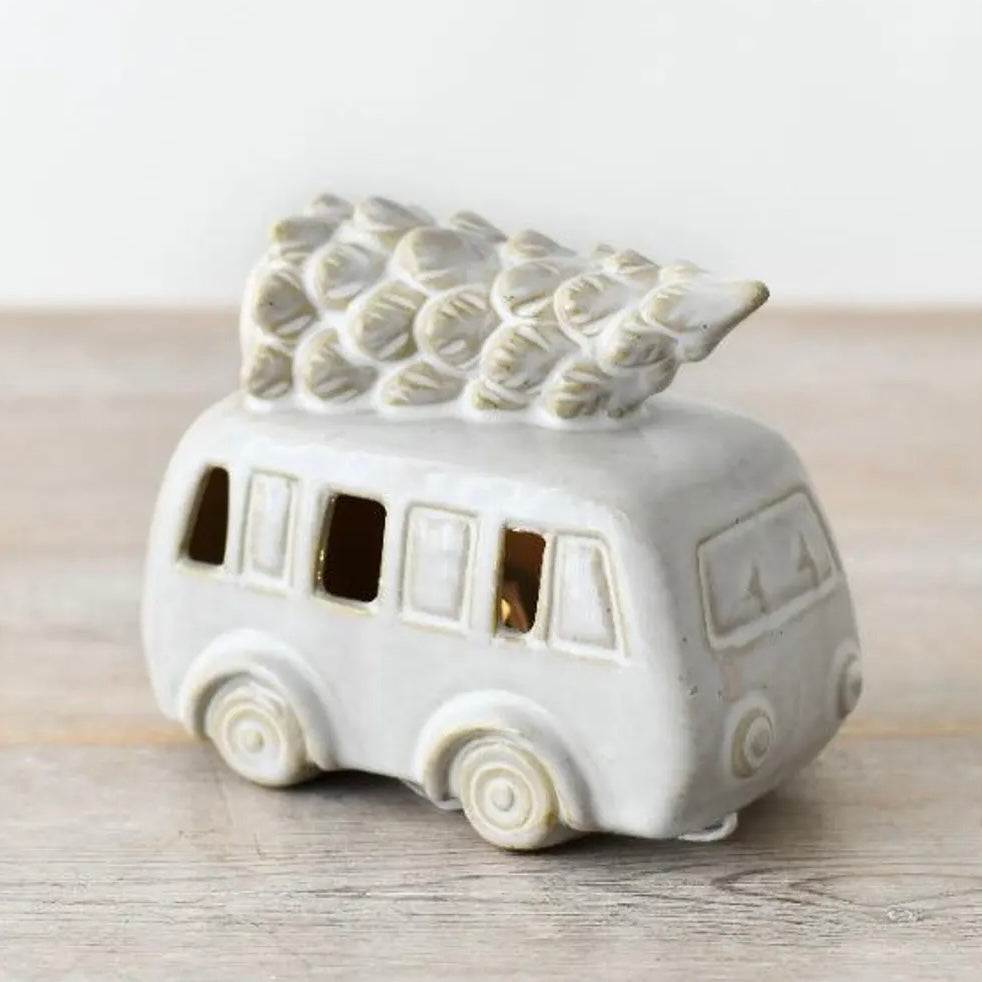 light up Christmas tree car