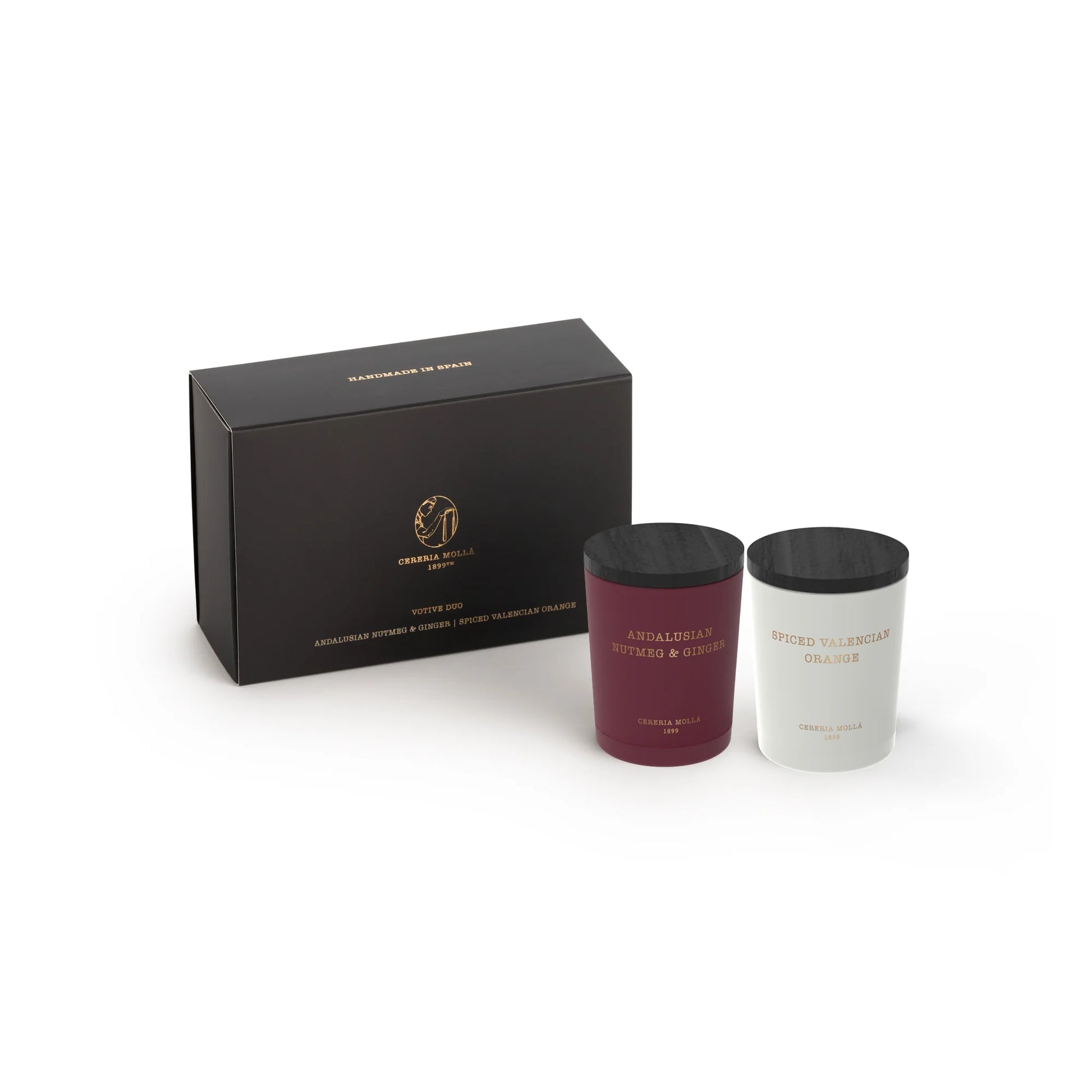 Cereia Molla 1899 Christmas Votive Gift Set - Spiced Orange, Nutmeg & Ginger