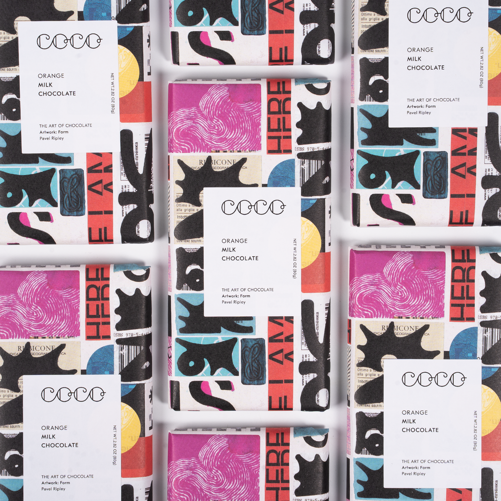 Orange Milk Chocolate Bar