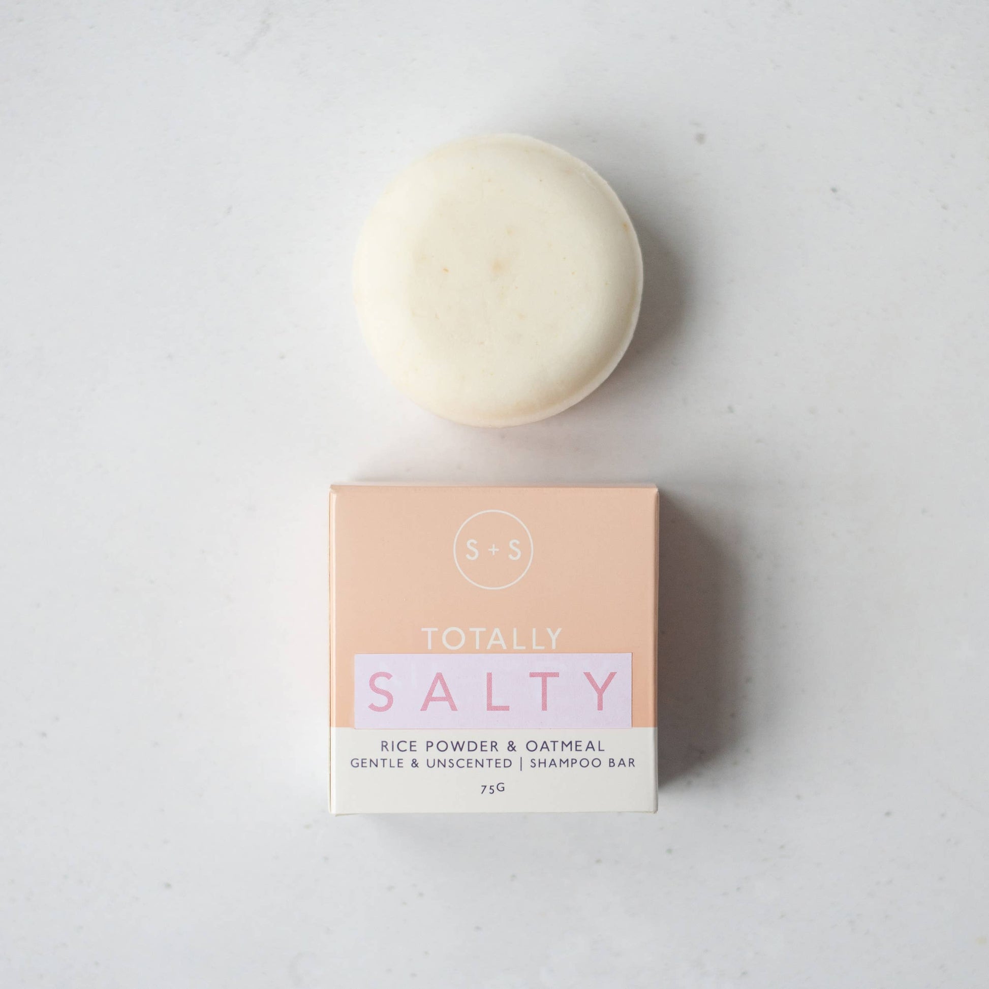 Totally Salty - Unscented Shampoo Bar 75g