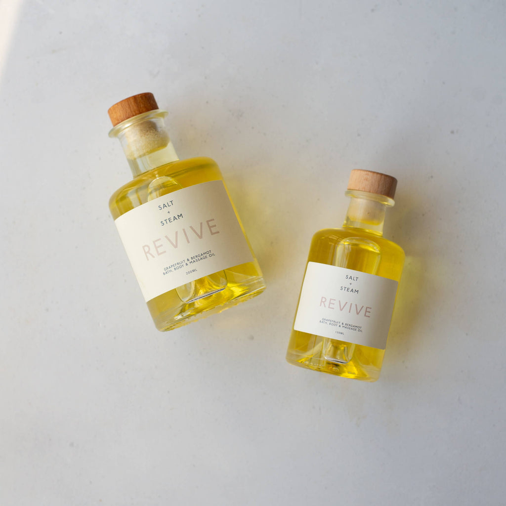 Revive - Grapefruit & Bergamot Bath & Body Oil 100ml & 200ml: 200ml