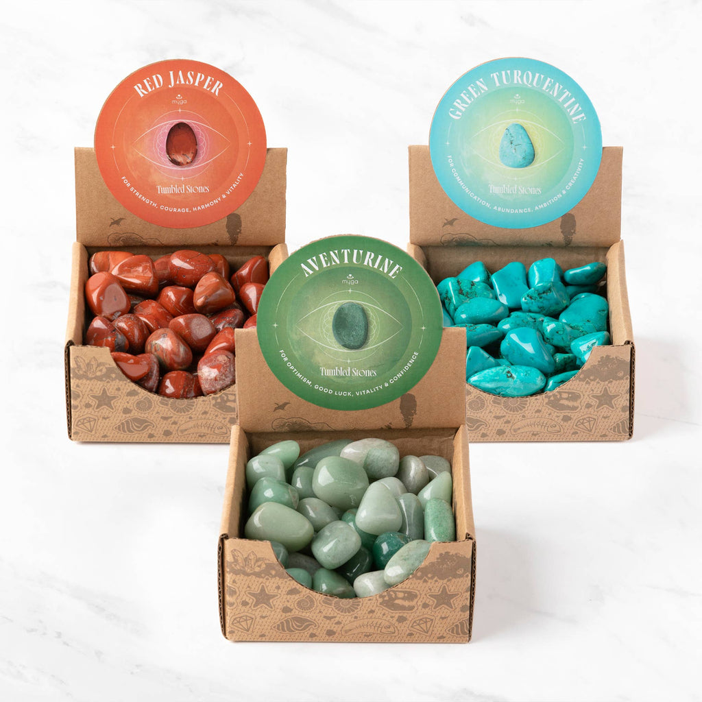 Tumbled & Polished Gemstone: Aventurine