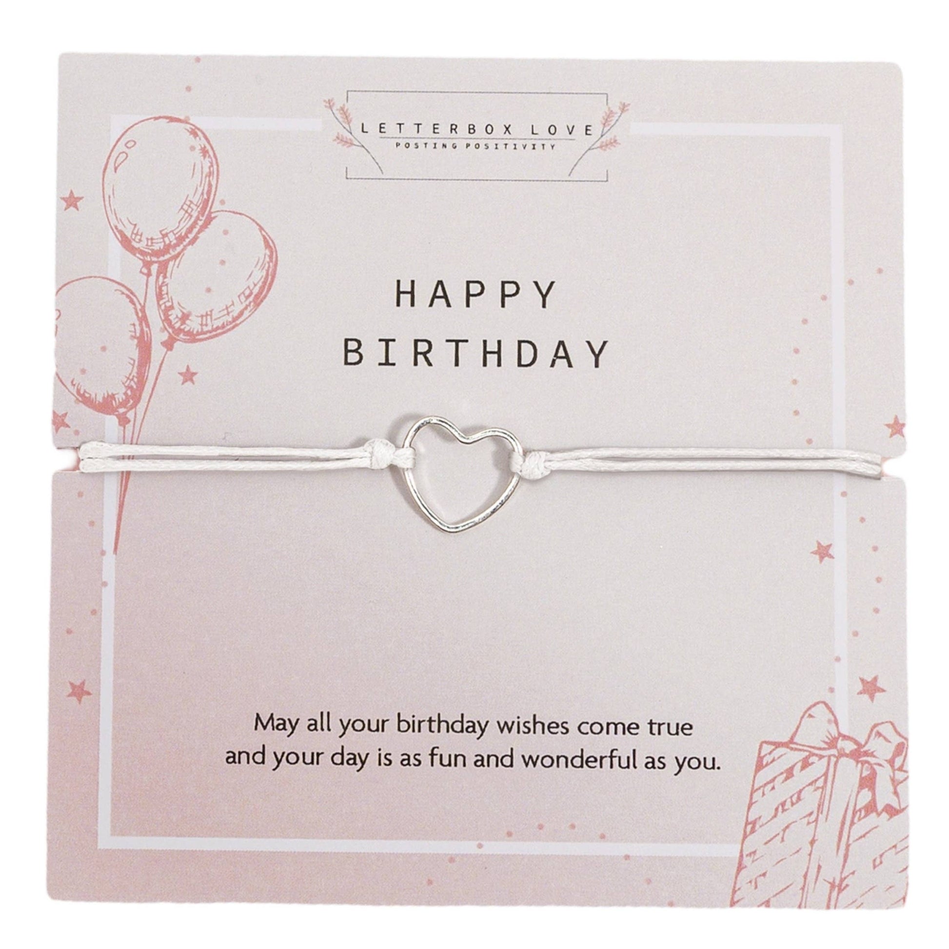 Happy Birthday Adjustable Bracelet