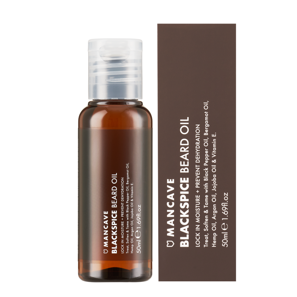 Blackspice Beard Oil, 50ml, Christmas Gift for Him