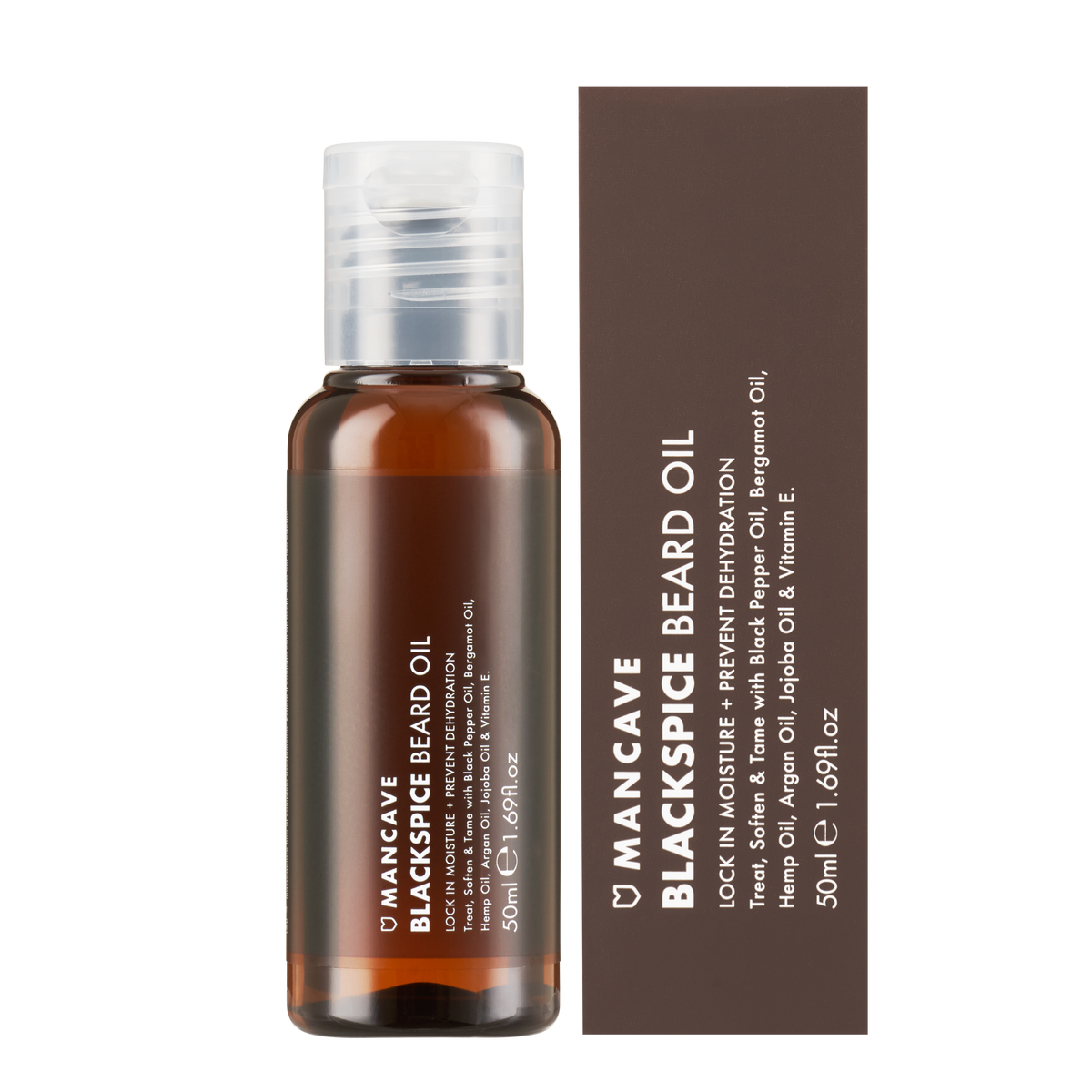 Blackspice Beard Oil, 50ml, Christmas Gift for Him