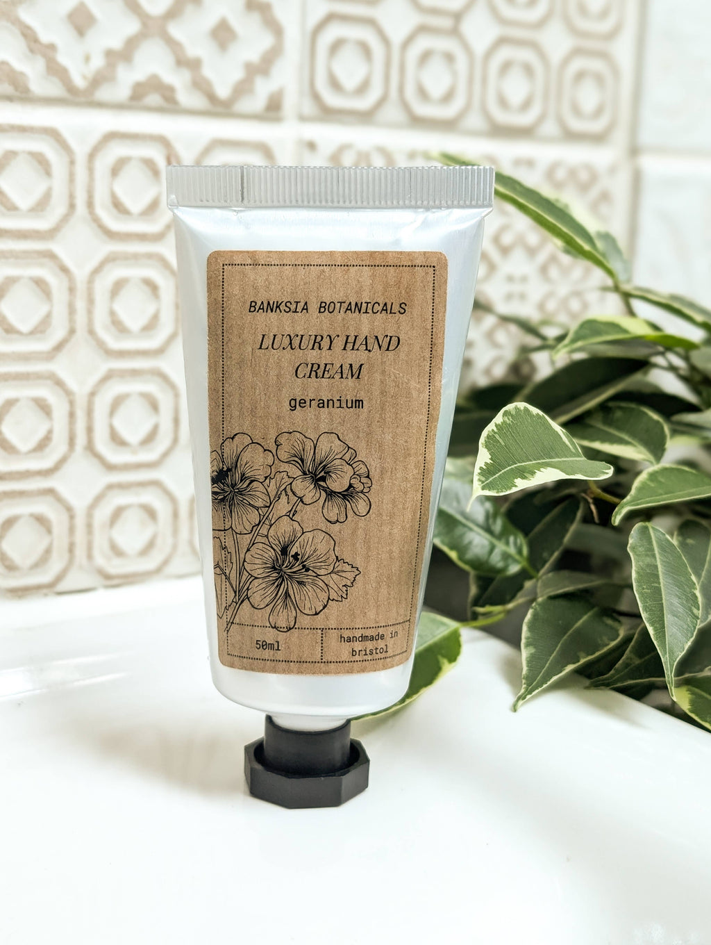 Geranium Olive Oil Enriched Hand Cream