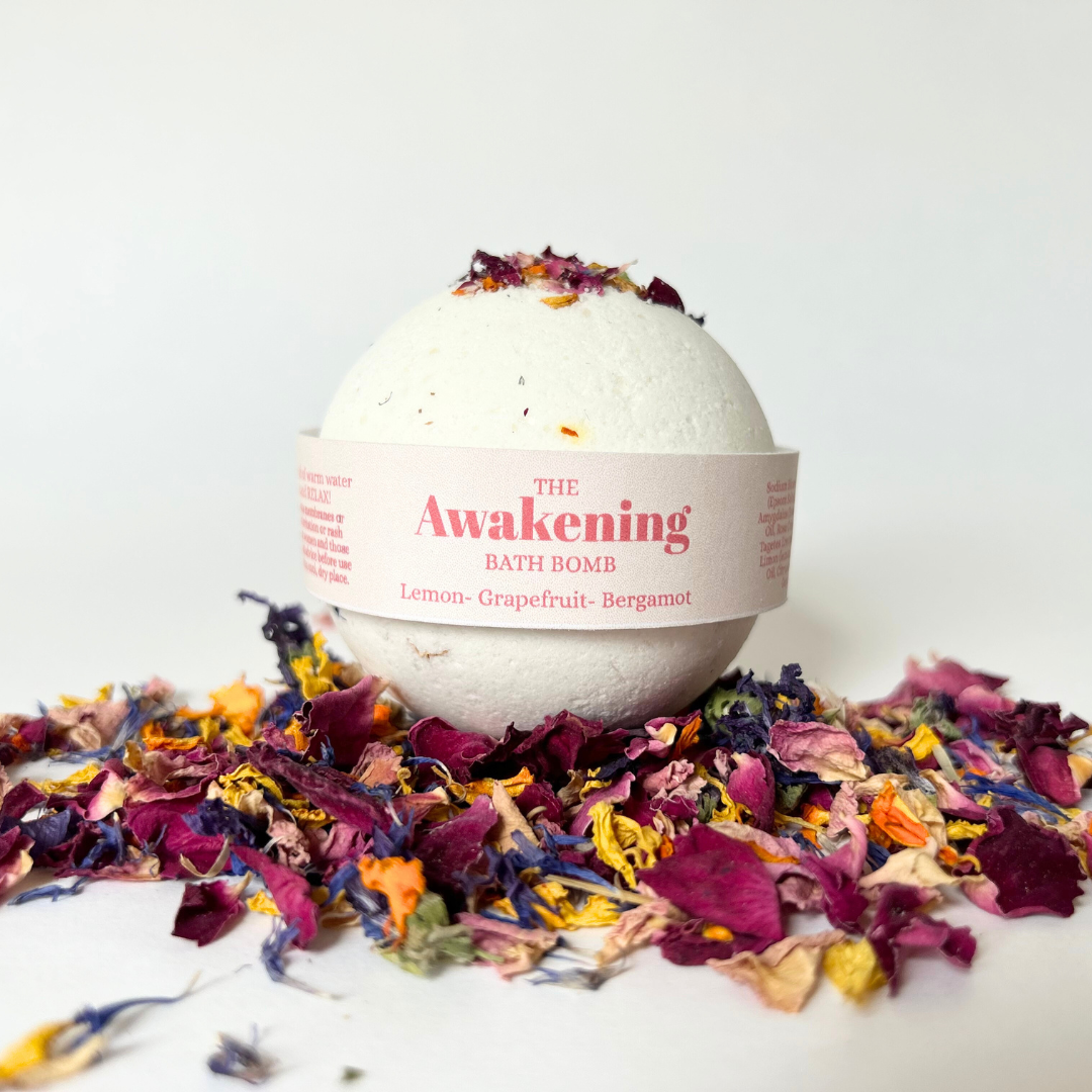 Bath Bombs- Natural & Plastic-free: The Awakening Bath Bomb