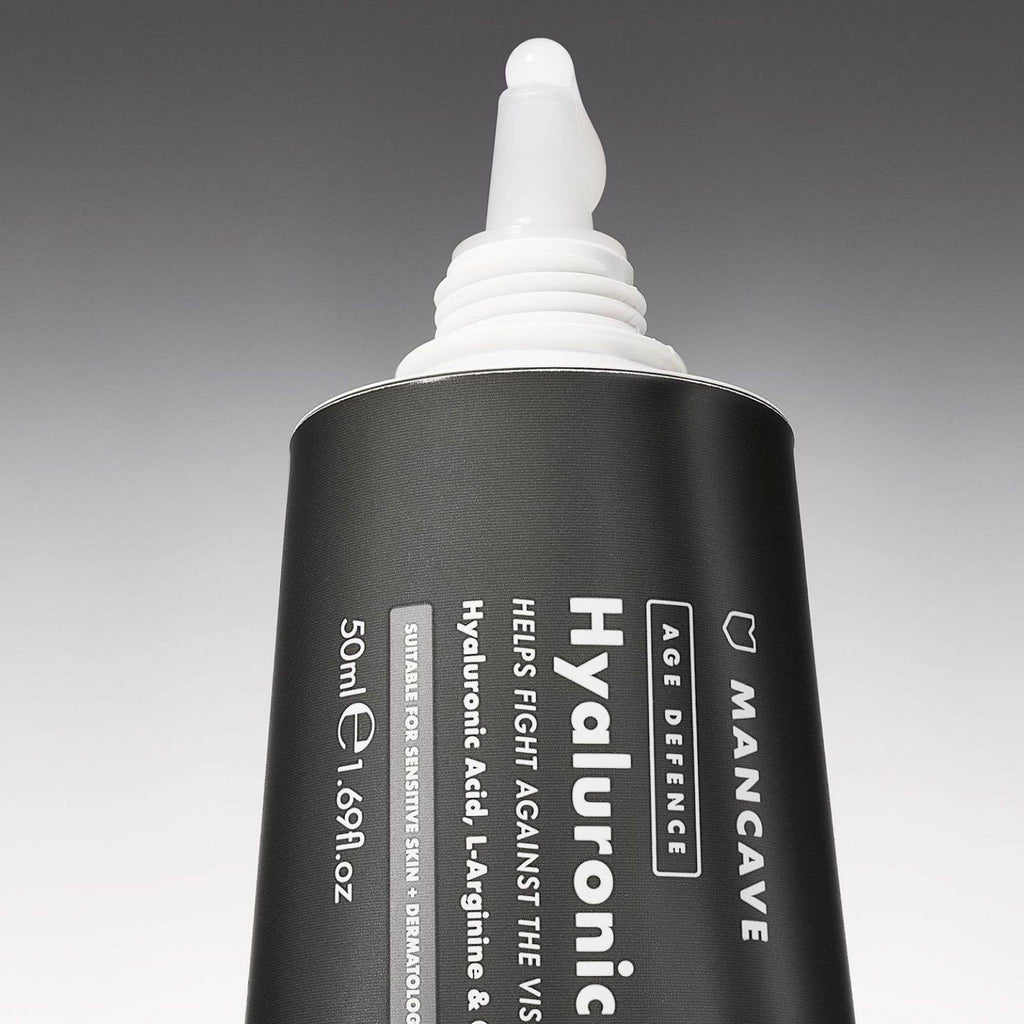 Hyaluronic Face Serum, Mens Skincare, Anti Ageing: 50ml