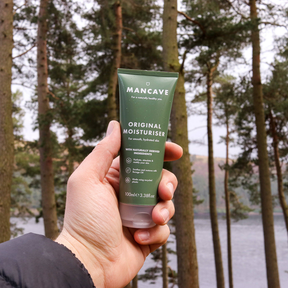 Caffeine Moisturiser, 100ml, Christmas Gift for Him: 100ml