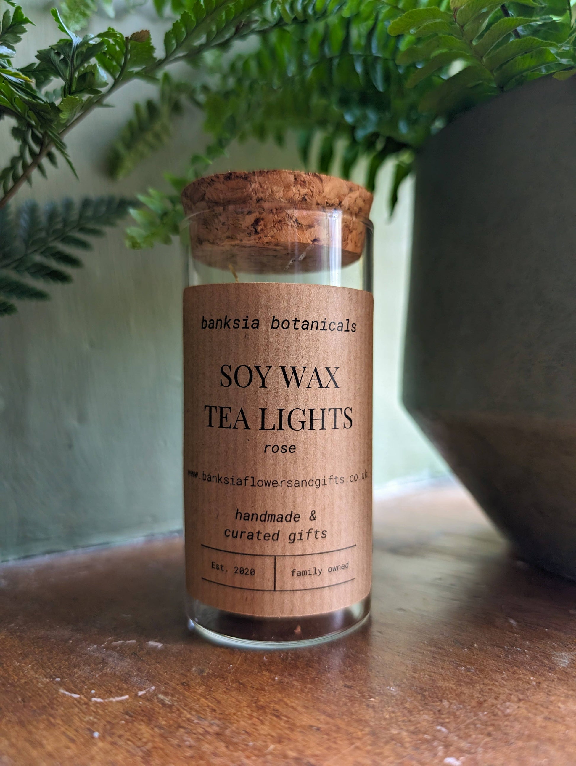 Rose Soy Wax Tealights