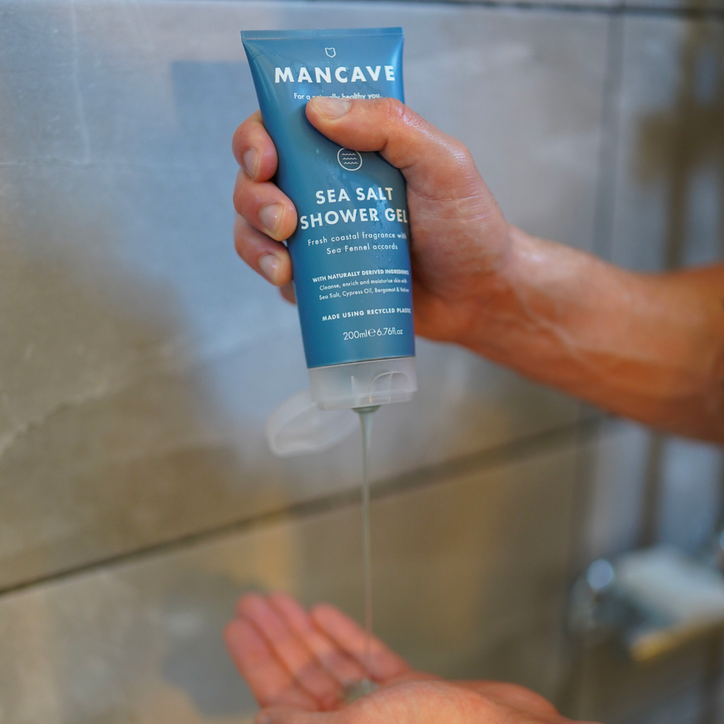 Sea Salt Shower Gel 200ml, Mens Shower Gel, Fathers Day Gift