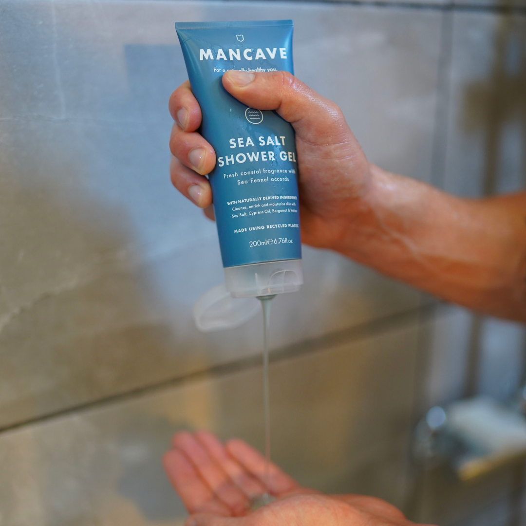 Sea Salt Shower Gel 200ml, Mens Shower Gel, Fathers Day Gift
