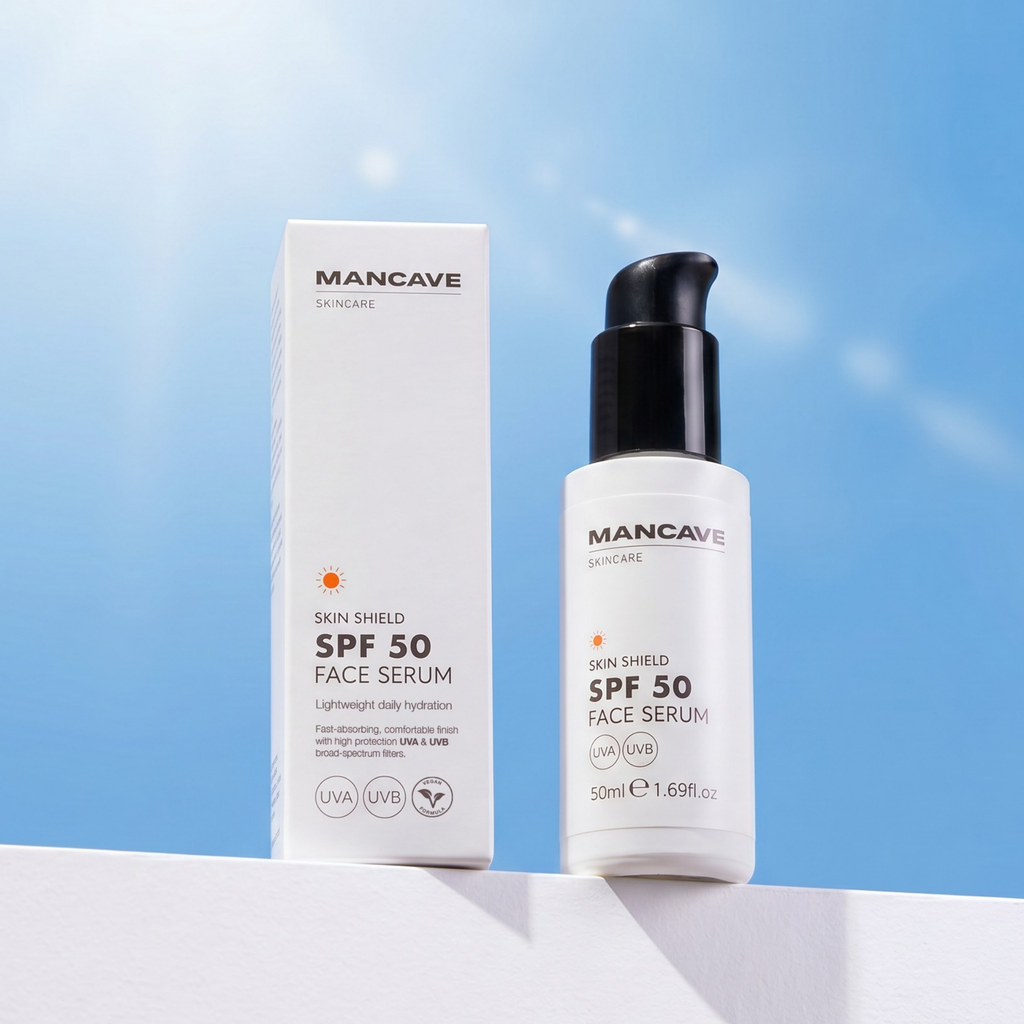 SPF 50 Face Serum, Christmas Gift for Him