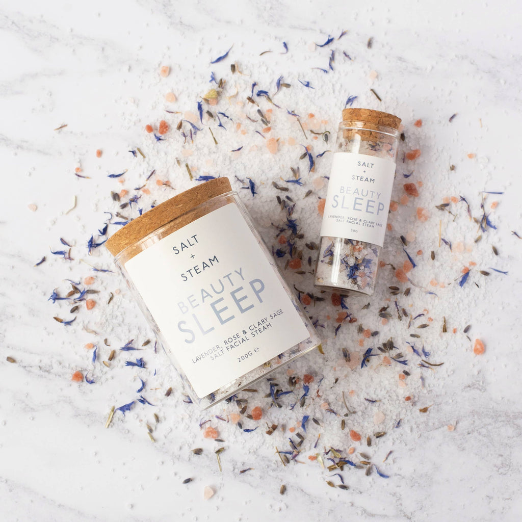 Beauty Sleep - Lavender & Rose Facial Steam 50g & 200g: Jar