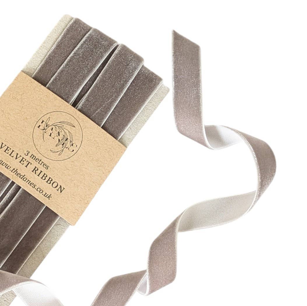 Velvet Ribbon - 16mm x 3M: Red