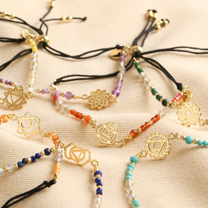sacral Chakra 14ct Gold Plated Braclet