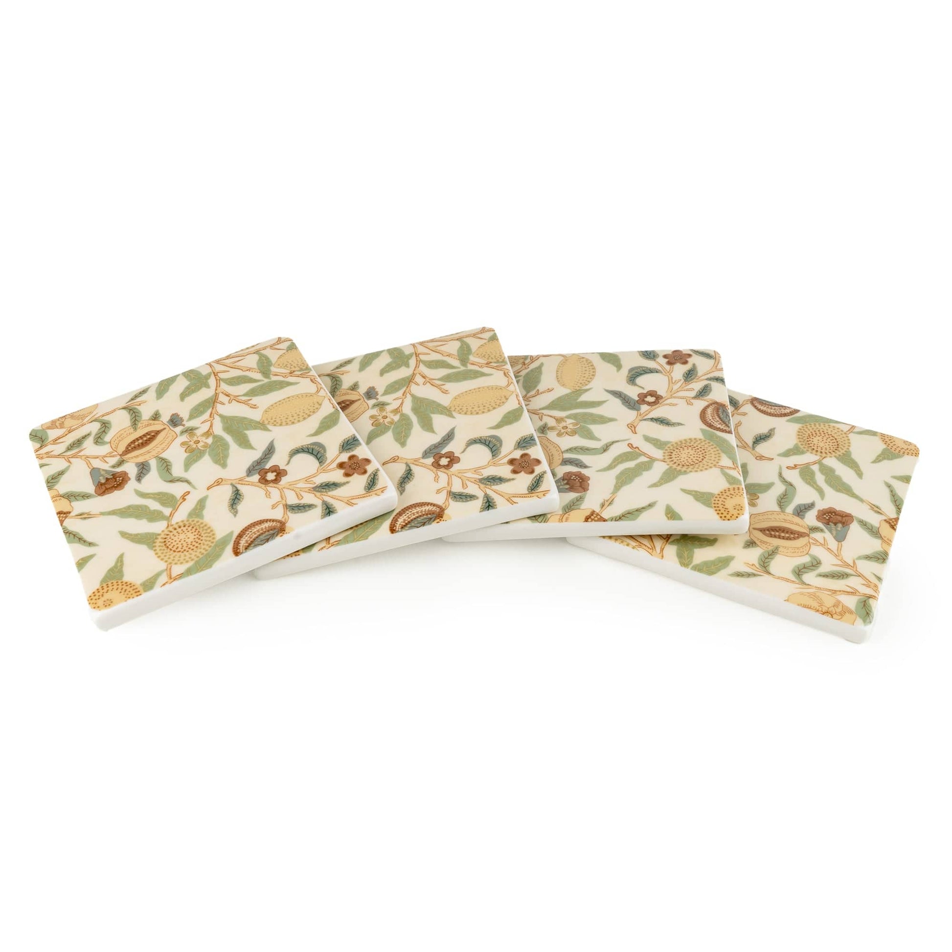 Fruits Design Ceramic Coasters