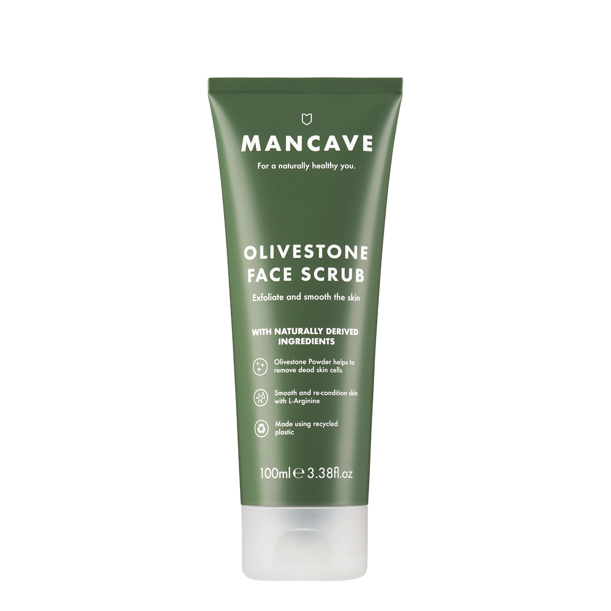 Olivestone Face Scrub 100ml, Mens Beauty Products, Mens Gift: 100ml