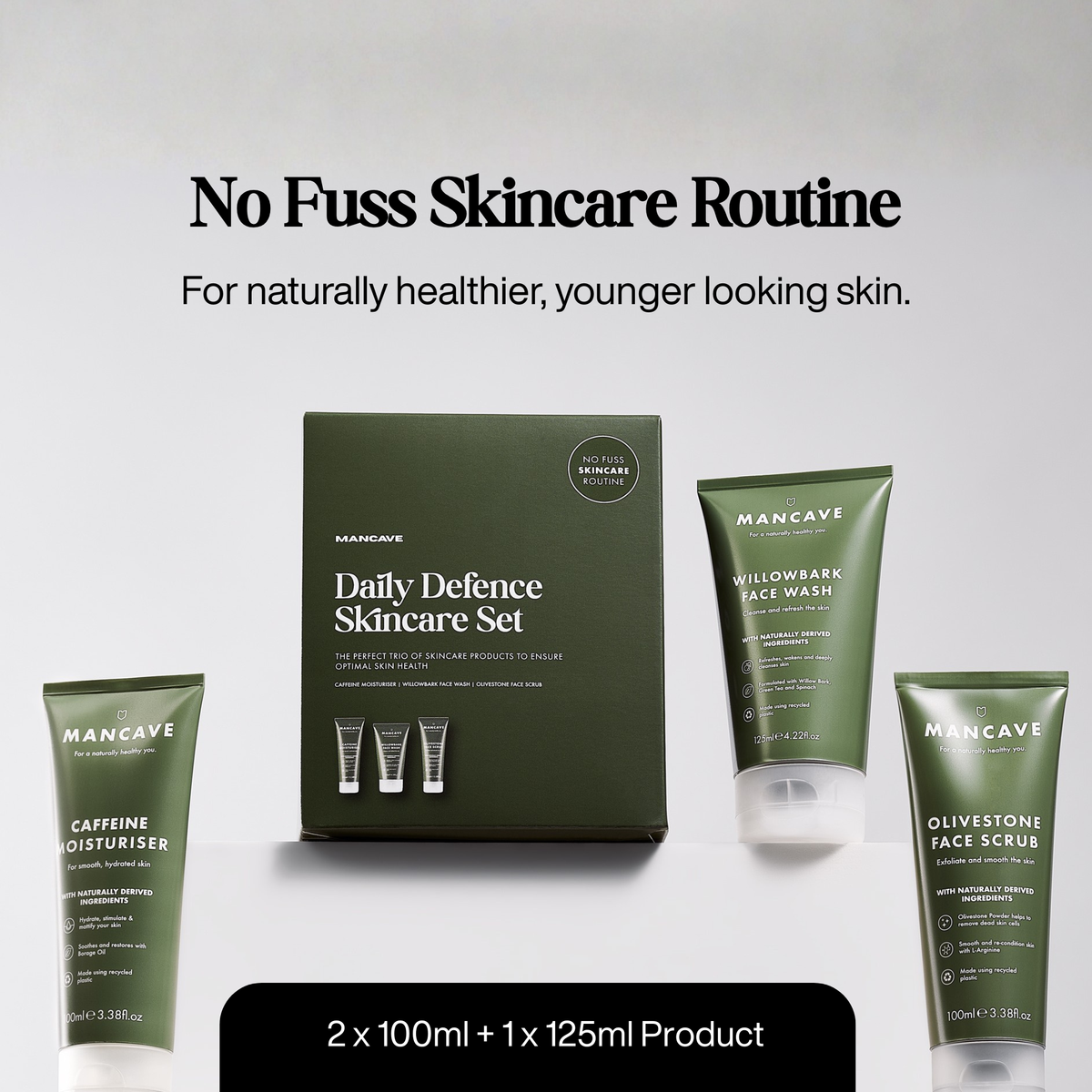 Daily Defence Skincare Kit, Christmas Gift for Him