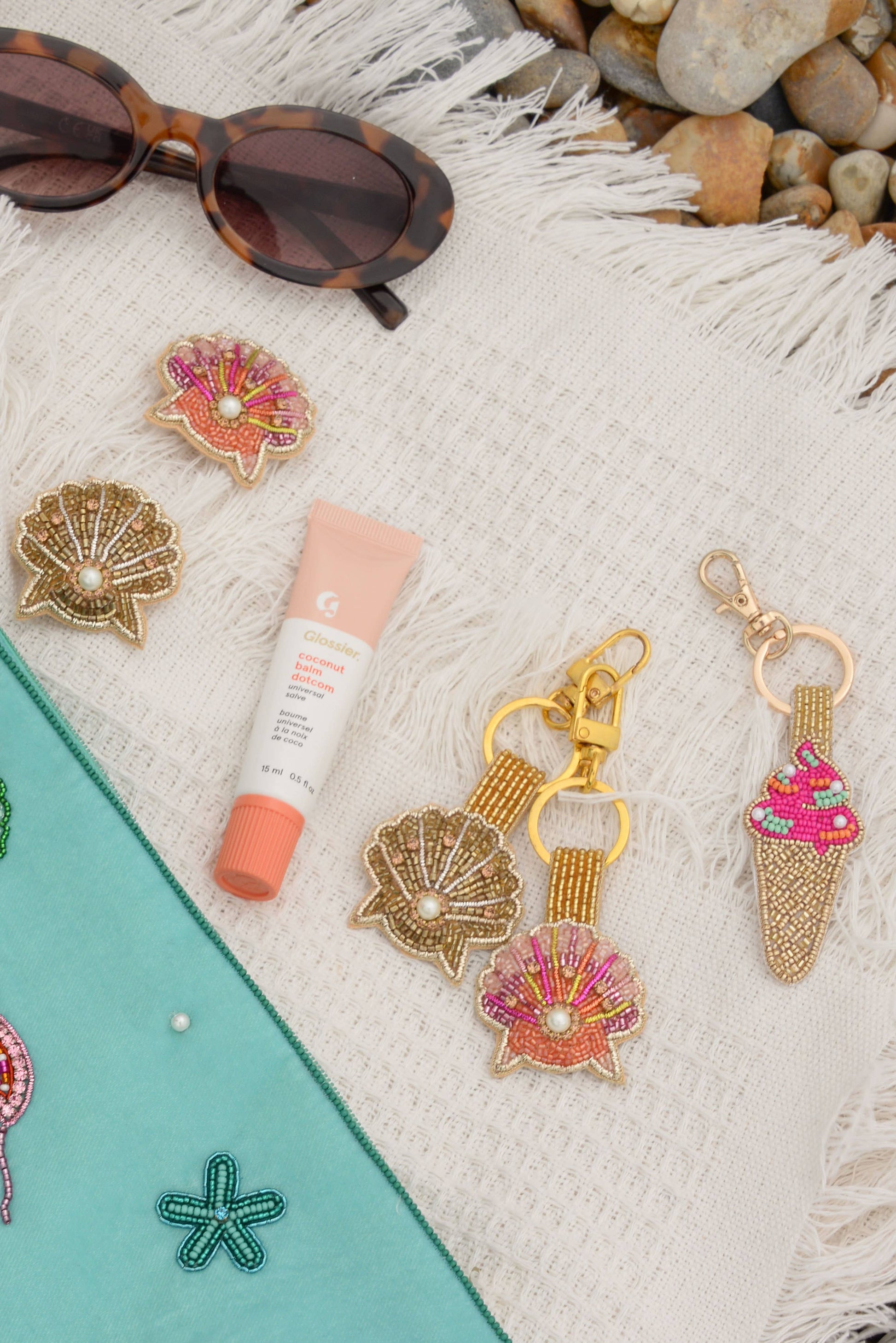 TUTTI FRUITY ICE CREAM KEYRING