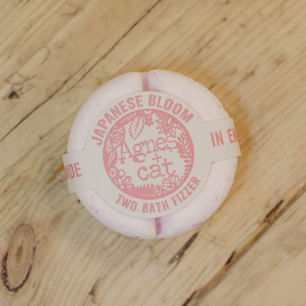 210g Bath Fizzer Fresh - Japanese Bloom