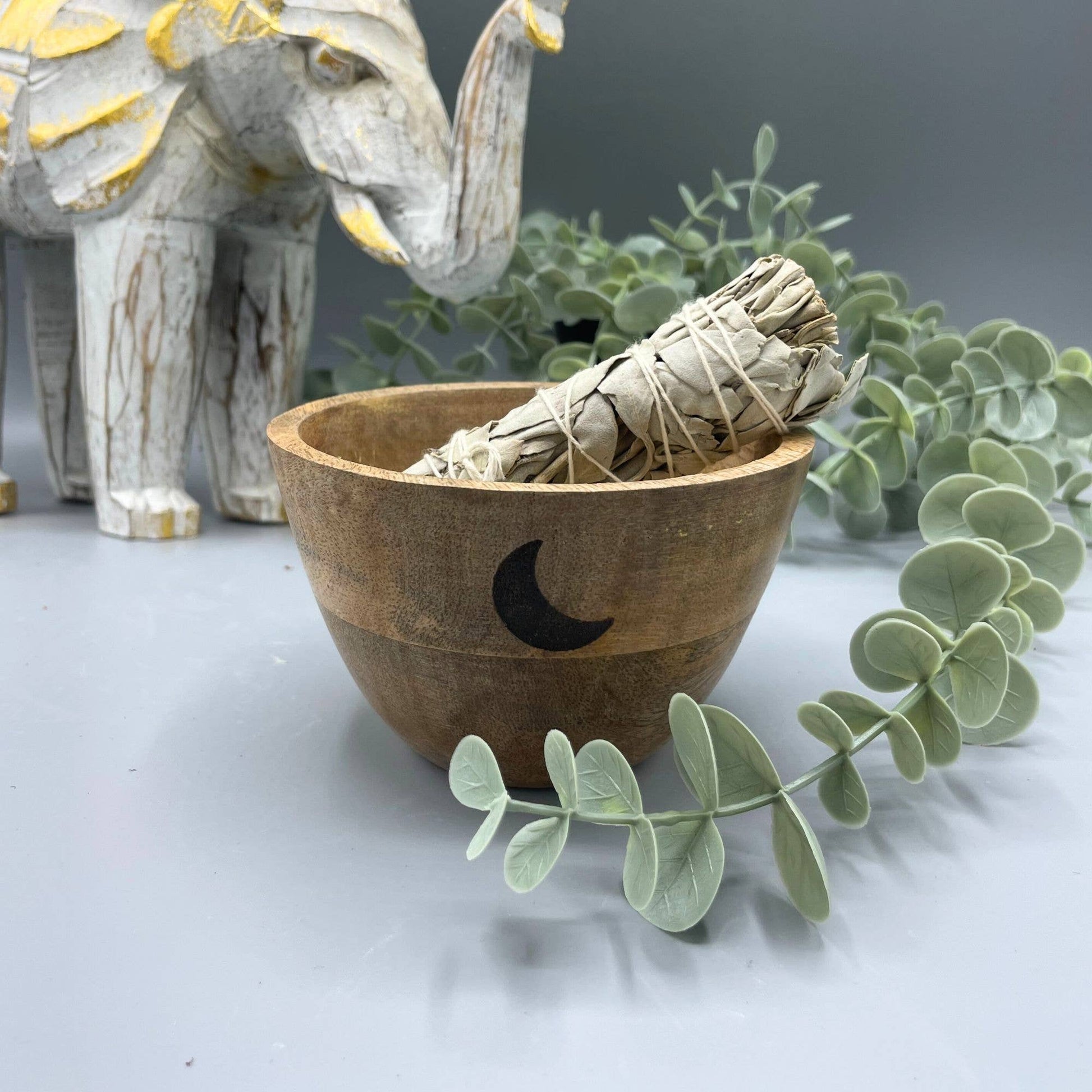 Smudge and Ritual Offerings Bowl - Three Moons