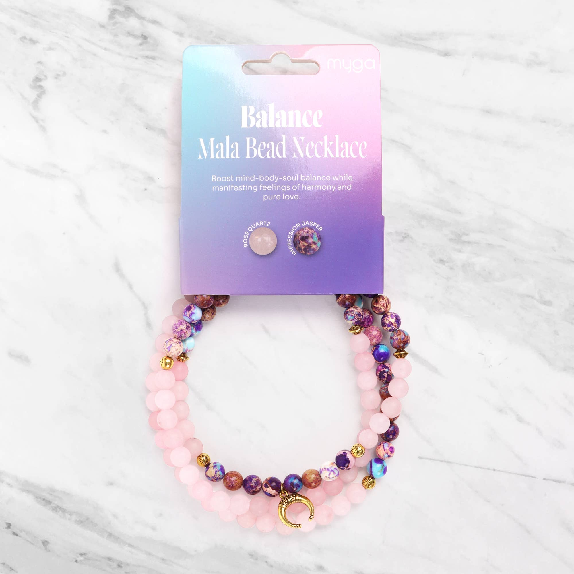 Mala Bead Necklace - Balance