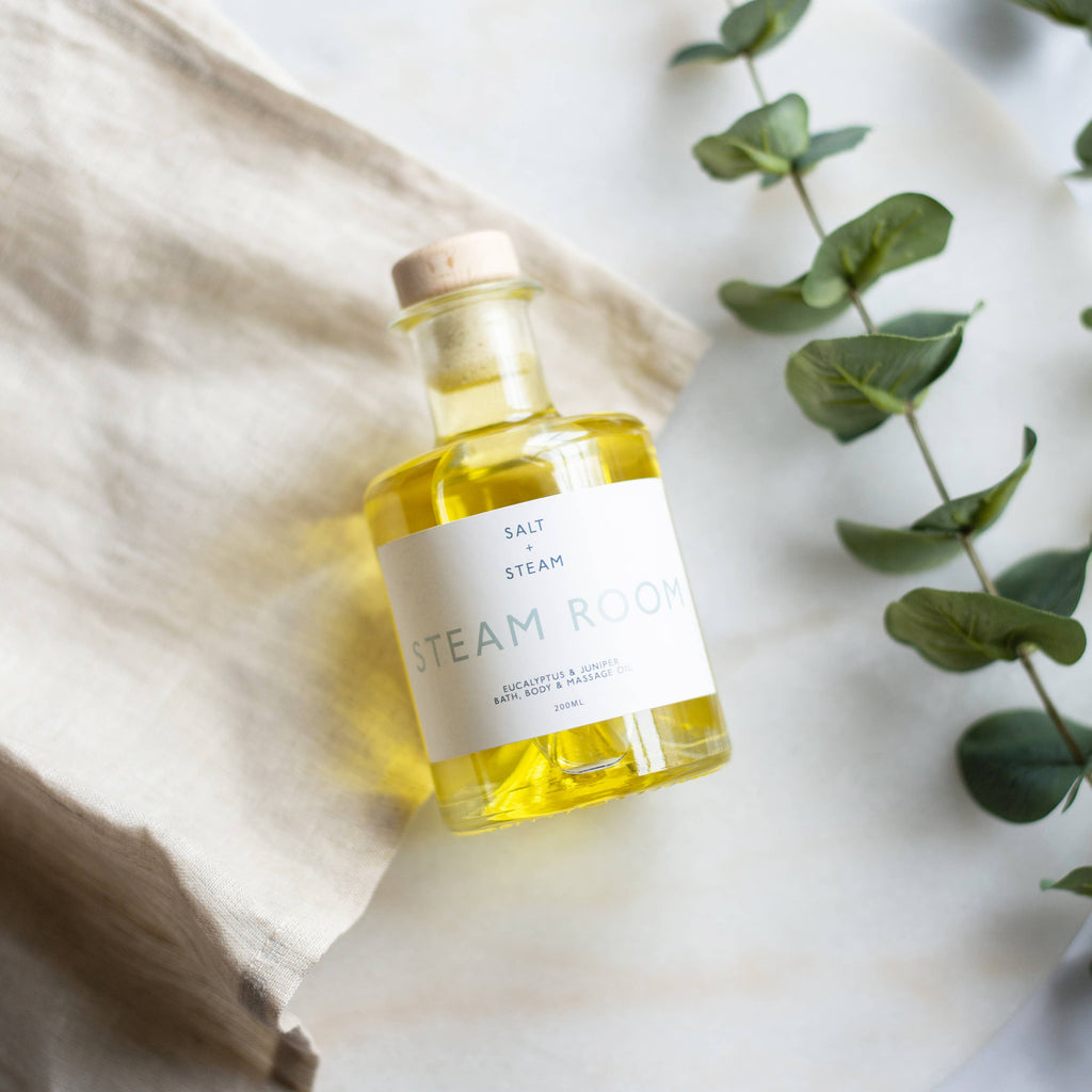 Steam Room - Eucalyptus Bath & Body Oil 100ml & 200ml: 200ml