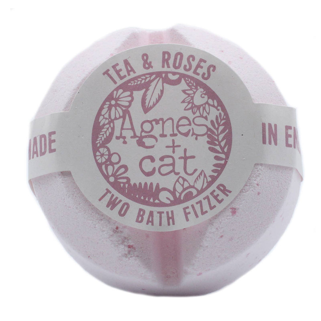 210g Bath Fizzer - Tea and Roses
